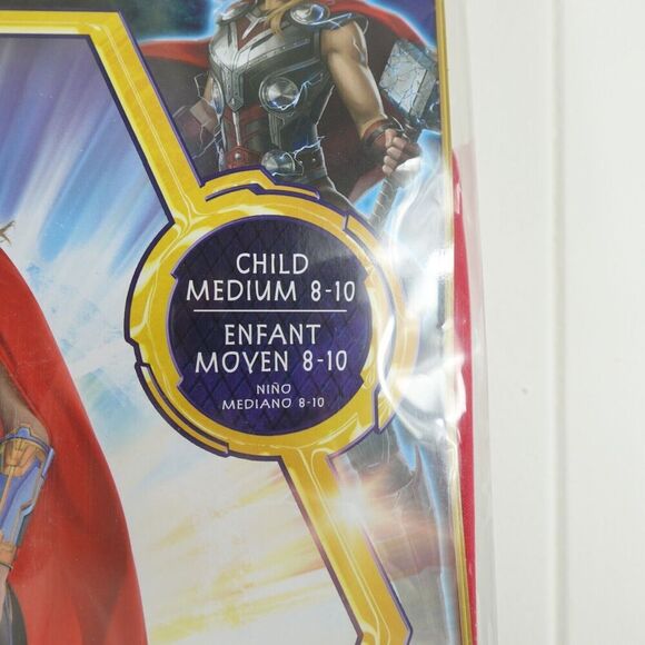 Marvel Thor Love & Thunder Boys Costume Medium 8-10 - Picture 4 of 8